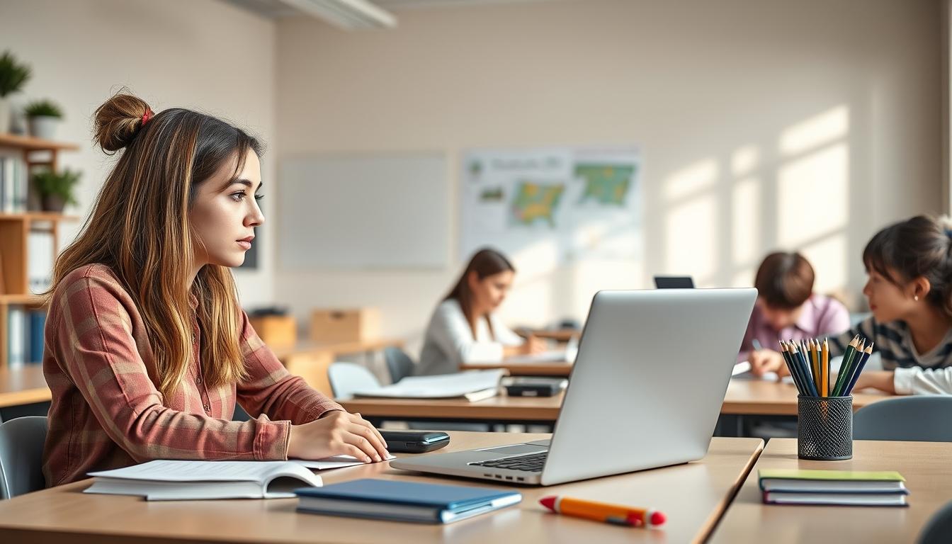 University campus and academic environment in Lisboa