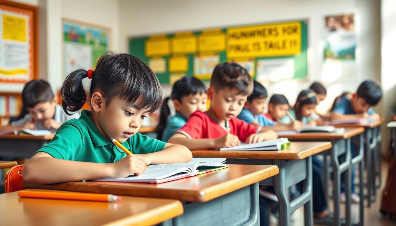 Modern university campus for students